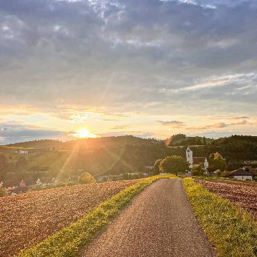Dieses stimmungsvolle Bild von Erna Thommen aus Diegten zeigt, wie sich ein Abendspaziergang doch lohnen kann. 
