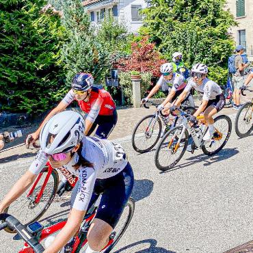 Diesen Schnappschuss vom Velorennen in Sissach- Zunzgen  vom Sonntag, 10. August 2025 hat Ivo Schädler aus Läufelfingen aufgenommen. 