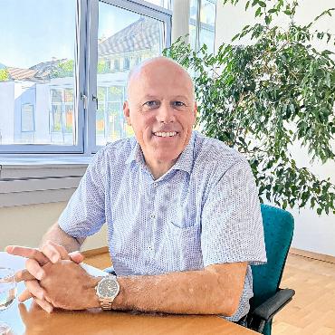 Christoph Belser ist im Amt angekommen