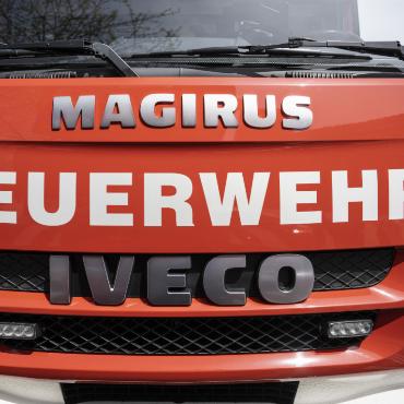 Scheune in Brand geraten