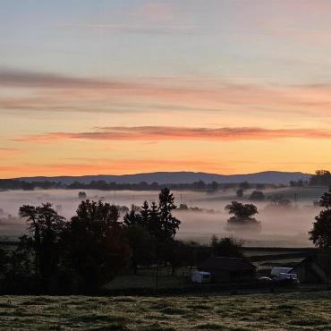 Diese idyllische Stimmung konnte Marcel Gysin aus Zunzgen miterleben.