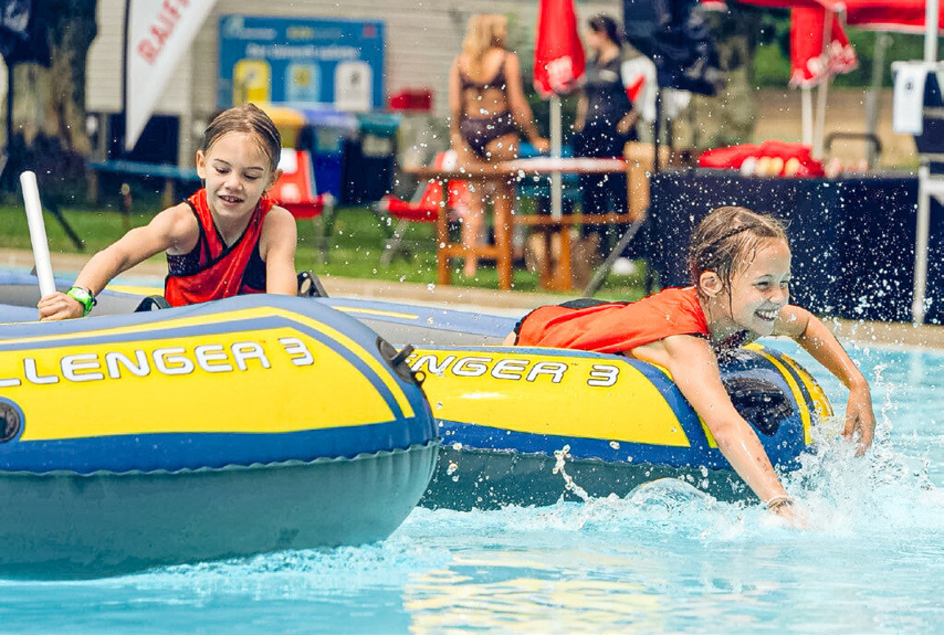 Pool-Partys und Wasserolympiaden Oberbaselbiet