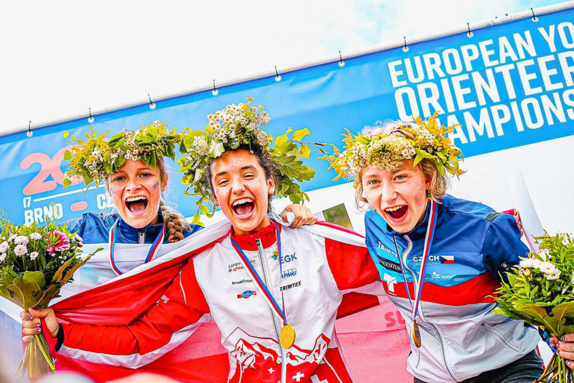 Carla Castelli ist Europameisterin Orientierungslauf
