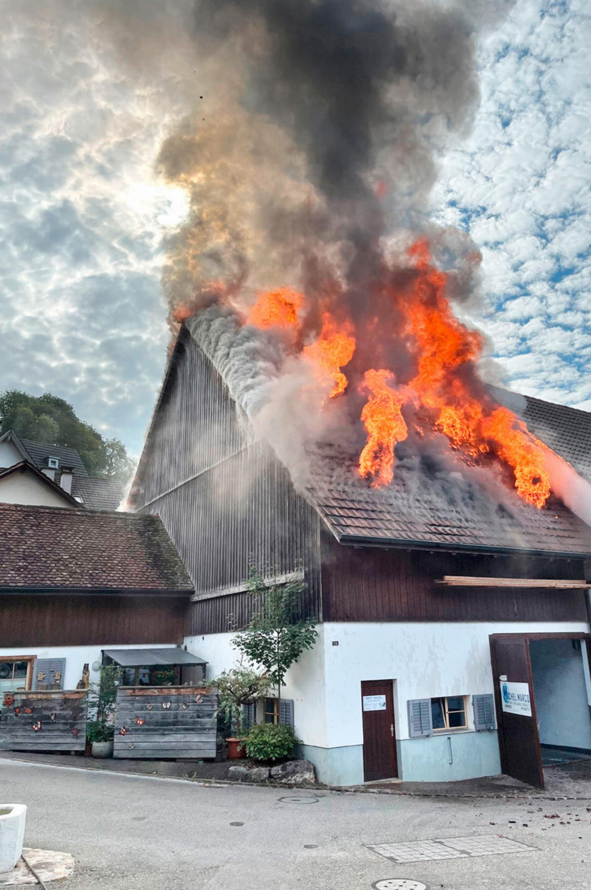 Nächster Grossbrand im Oberbaselbiet