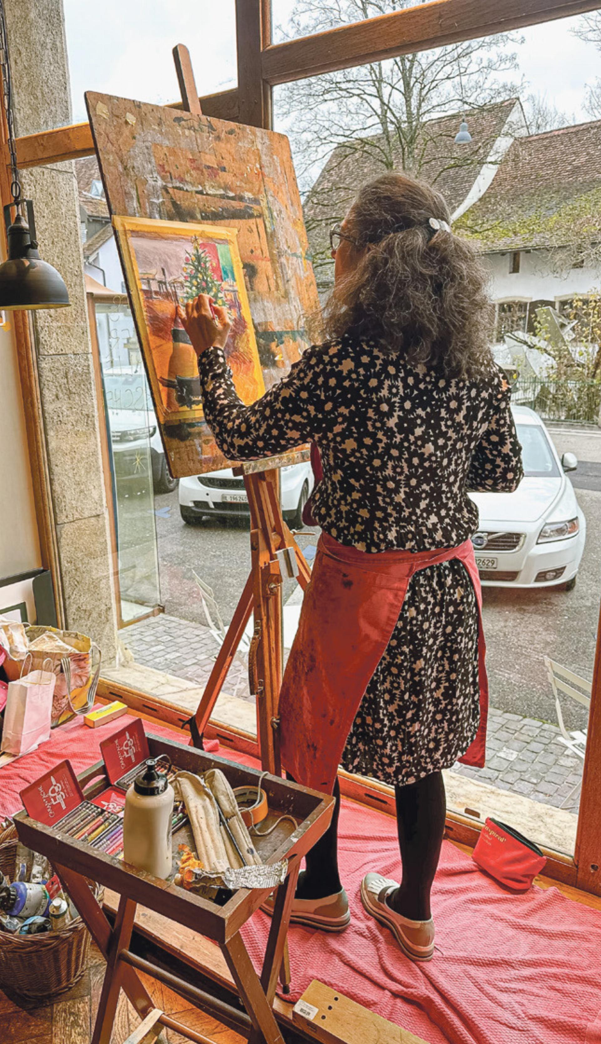 Malen im Schaufenster - Das Bild wird blockiert. – Möglicherweise durch einen aktiven Adblocker.