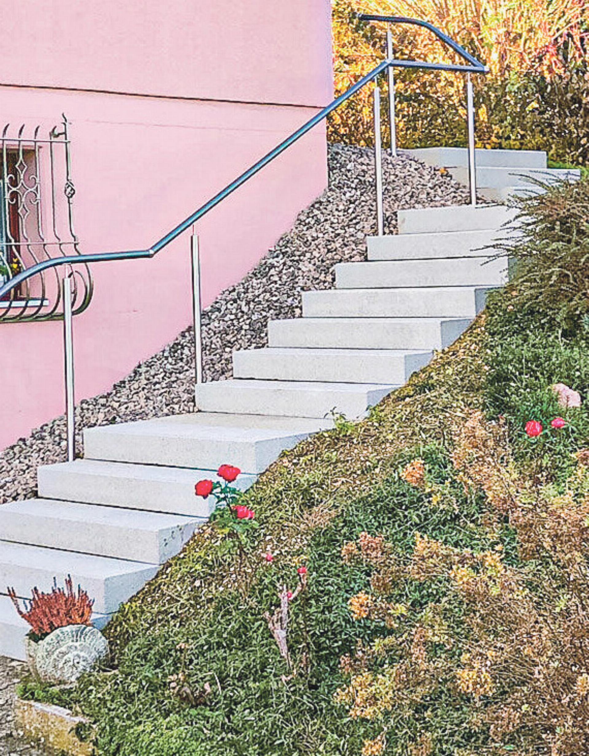 Elegante Sicherheit an Treppen