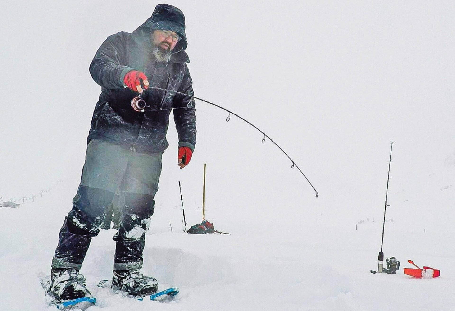 «Petri Heil» auf der Eisfläche