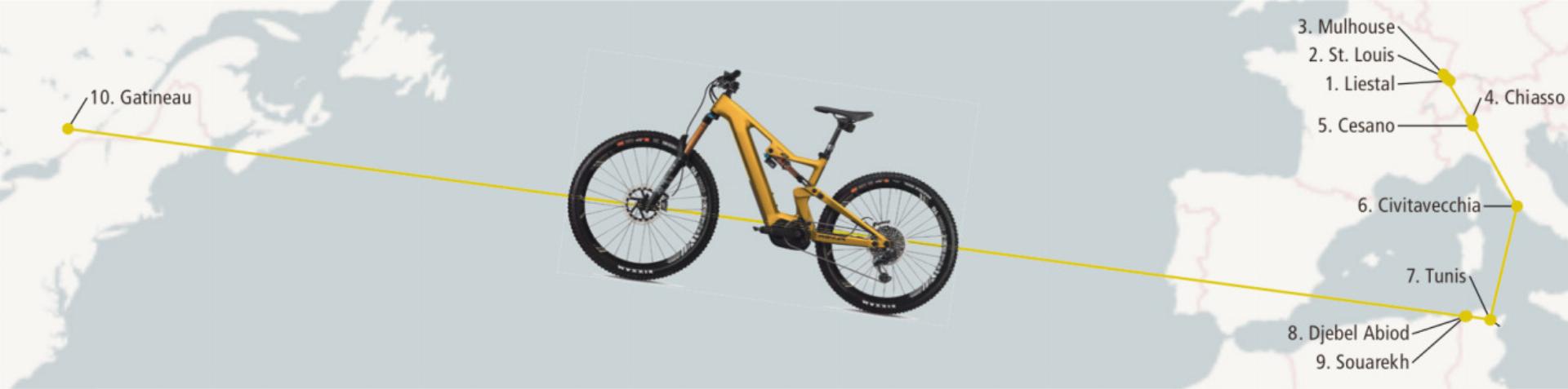 E-Bike-Odyssee endet in Kanada - Das Bild wird blockiert. – Möglicherweise durch einen aktiven Adblocker.