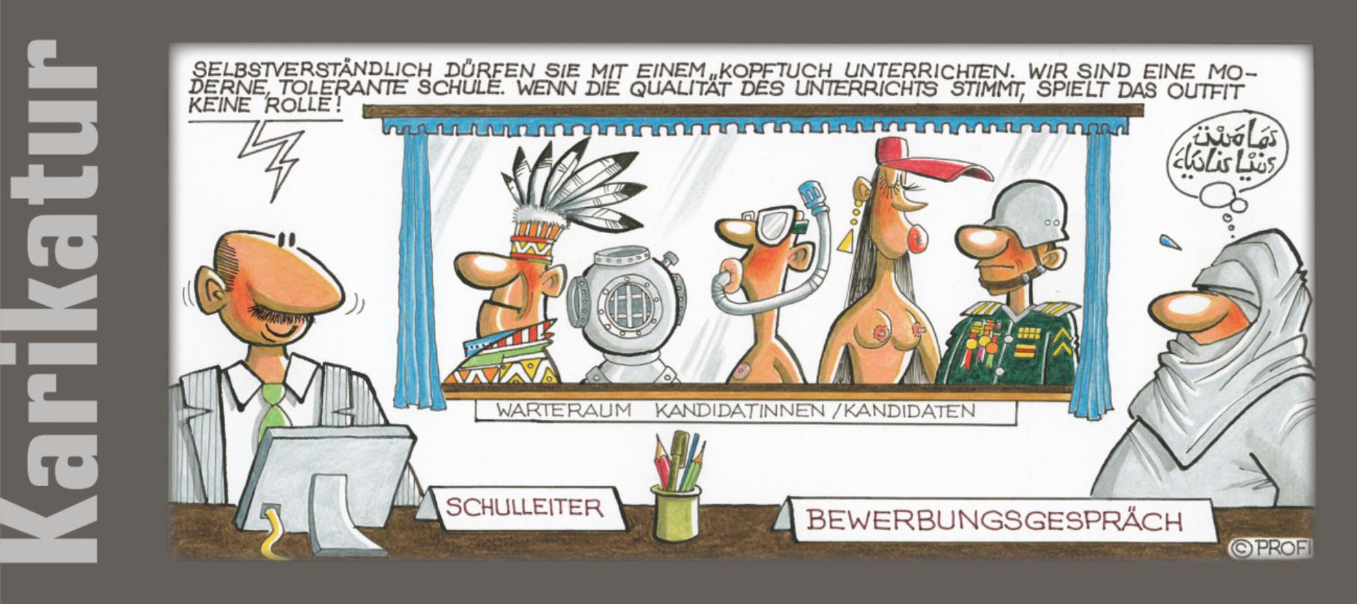 Karikatur - Das Bild wird blockiert. – Möglicherweise durch einen aktiven Adblocker.
