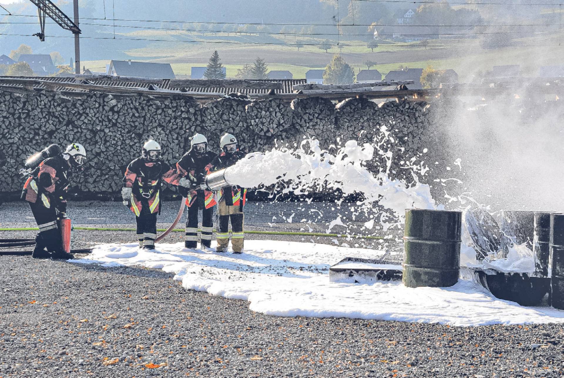 Feuerwehren löschen PFAS-frei