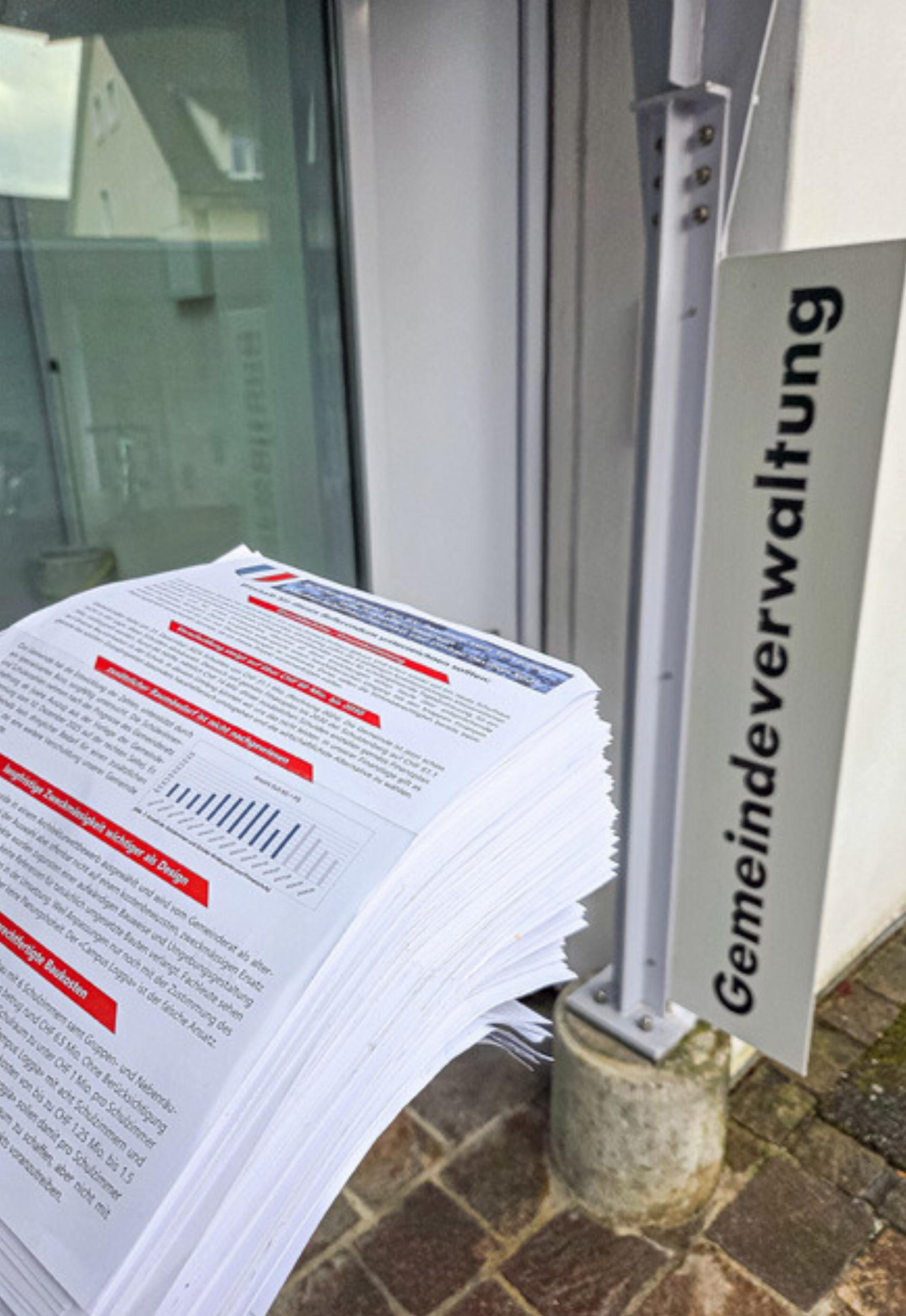 «Finanzlage der Gemeinde schürt Unsicherheit» - Das Bild wird blockiert. – Möglicherweise durch einen aktiven Adblocker.