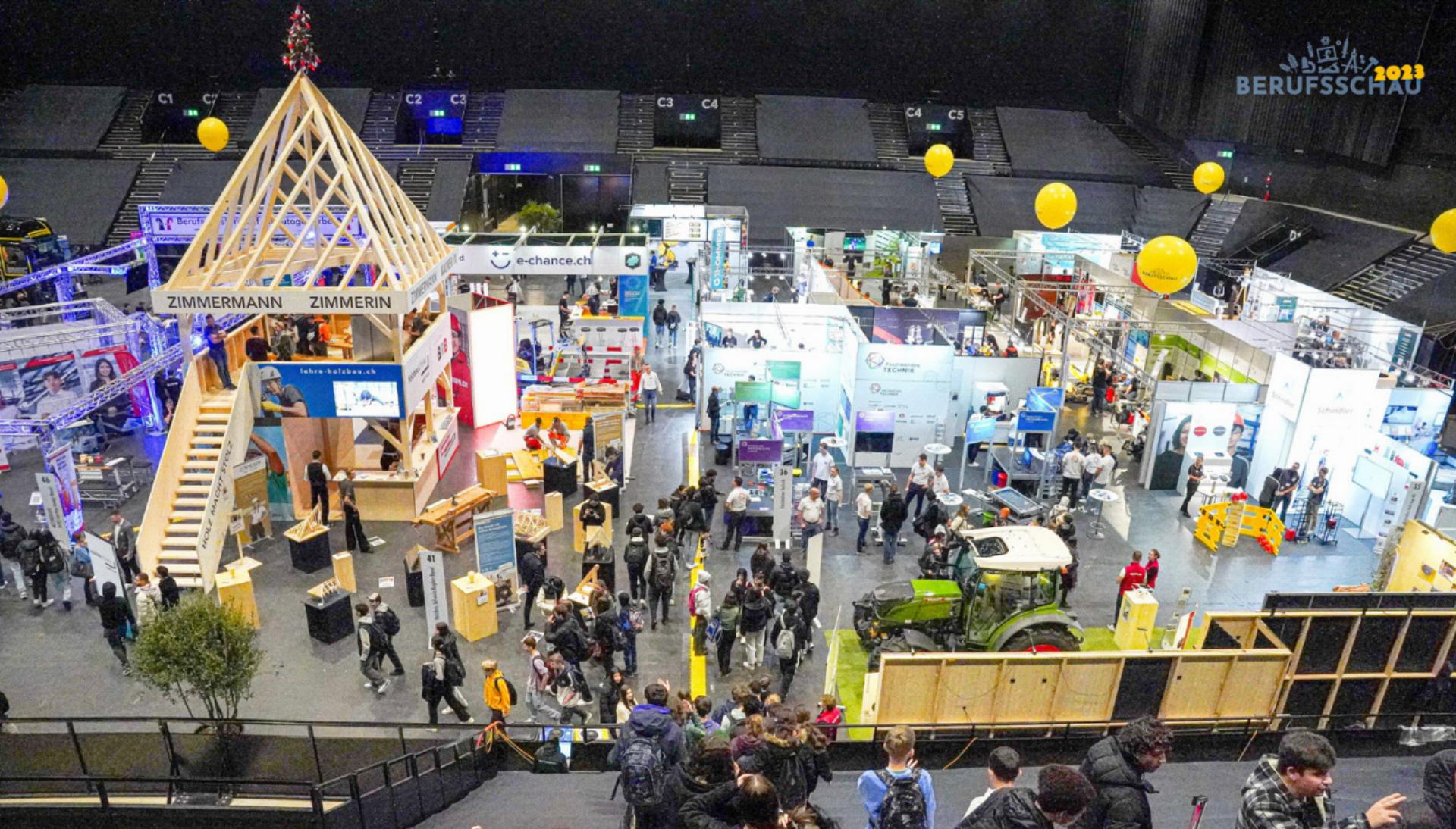 Berufsschau wächst um 30 Prozent - Das Bild wird blockiert. – Möglicherweise durch einen aktiven Adblocker.