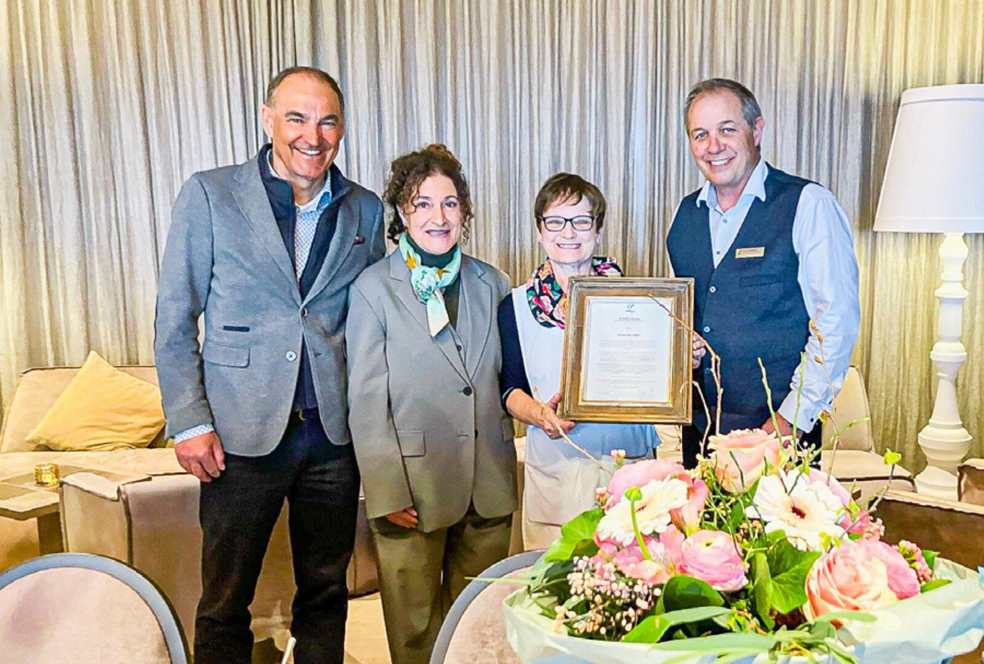 Vier Jahrzehnte im Dienst des Quellhotels