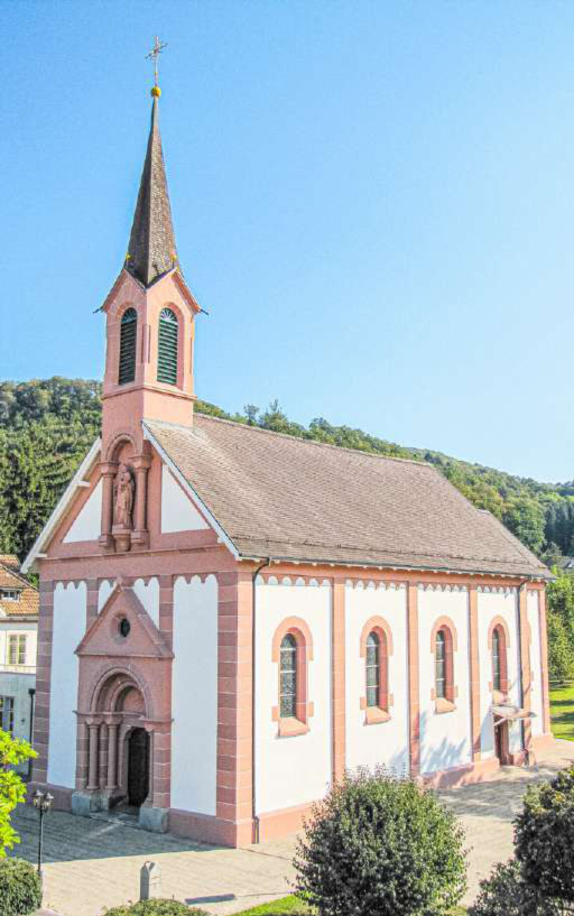 Die römischkatholische Kirche Sankt Josef ist am 28. Mai 1899 feierlich eingeweiht worden. Bild Archiv vs