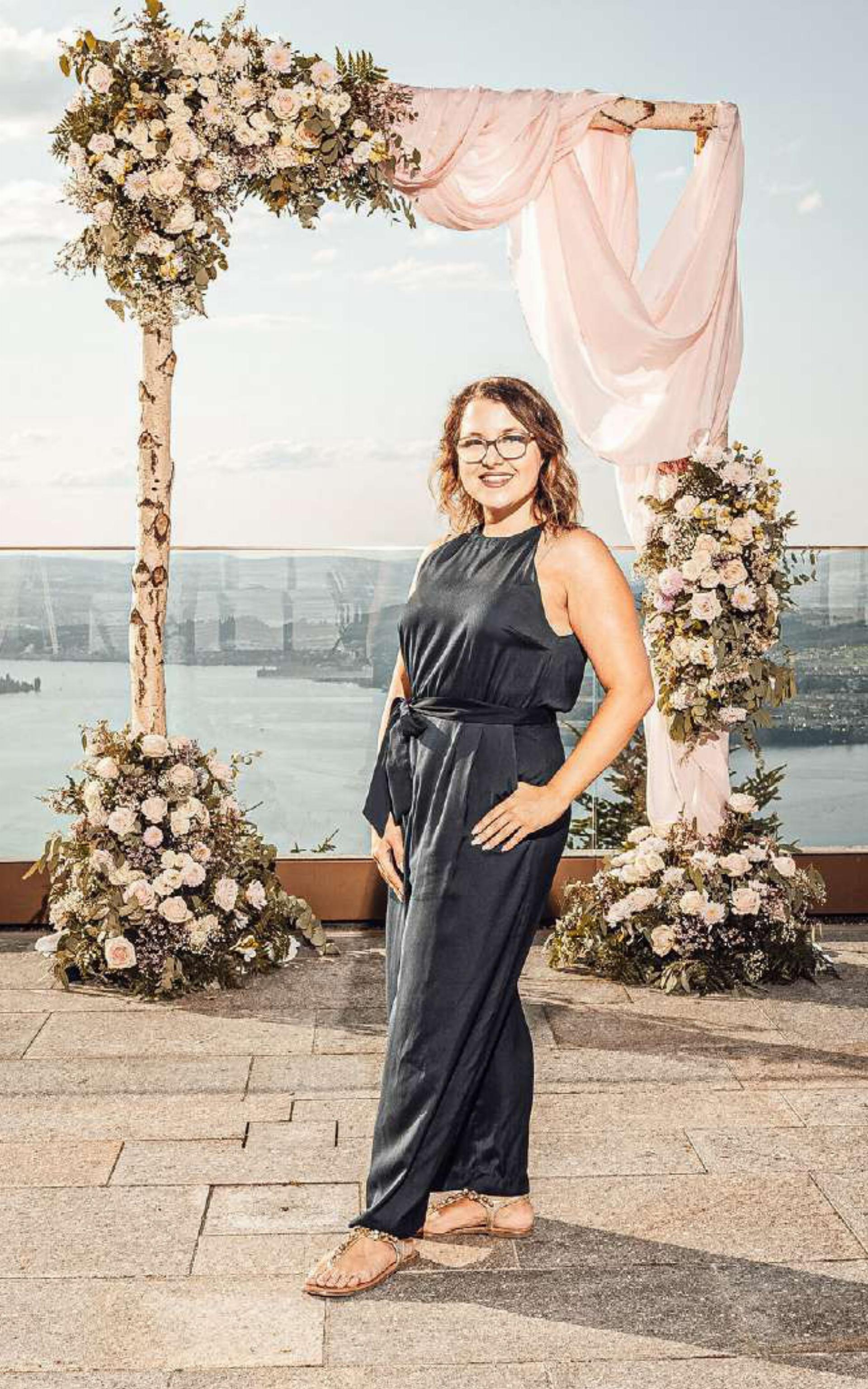Nadine Bucher durfte eine Hochzeit auf dem Bürgenstock – mit traumhafter Aussicht auf den Vierwaldstättersee – planen. BIld zvg / Fotoatelier Mariano