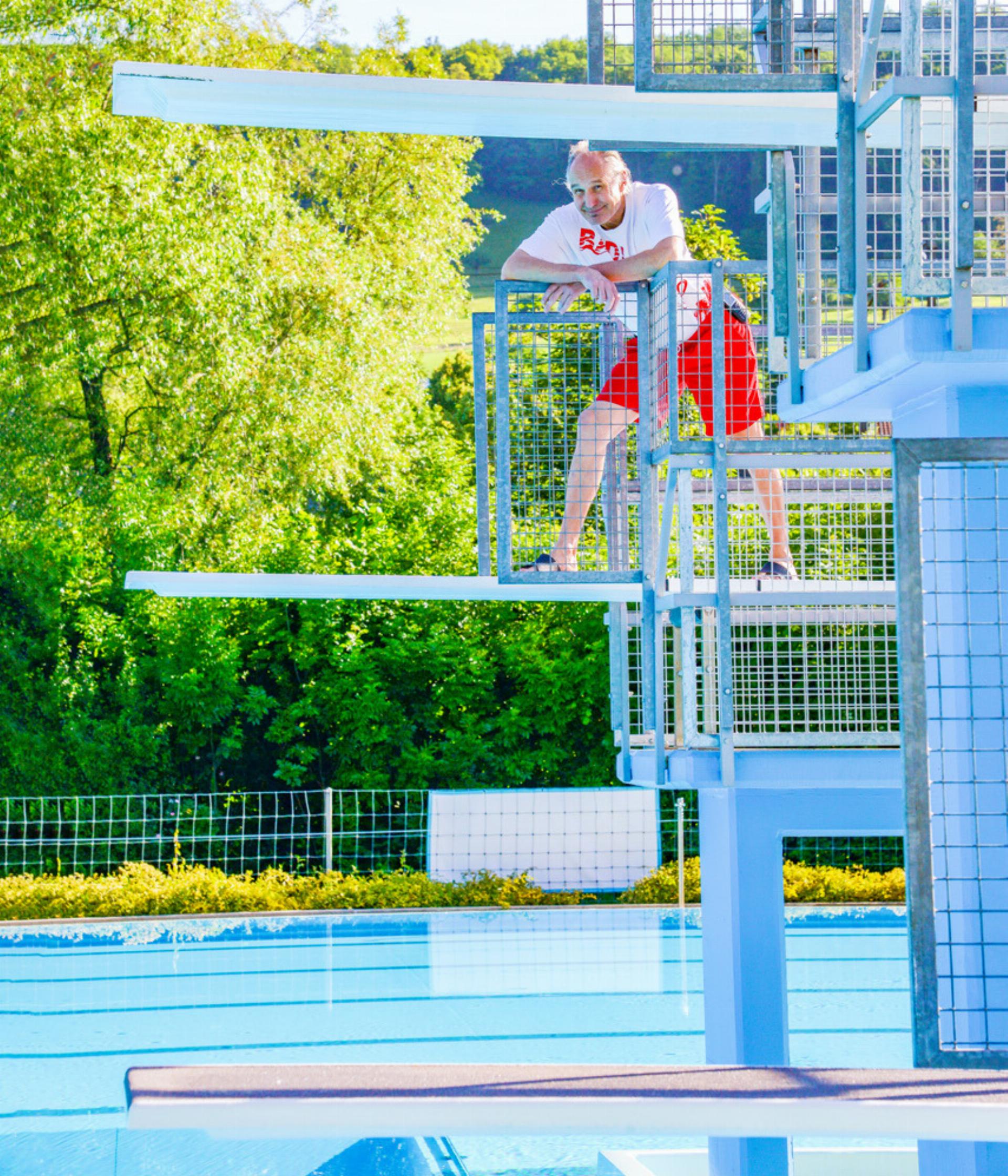 Chromstahl anstatt Plastik fürs Freibad