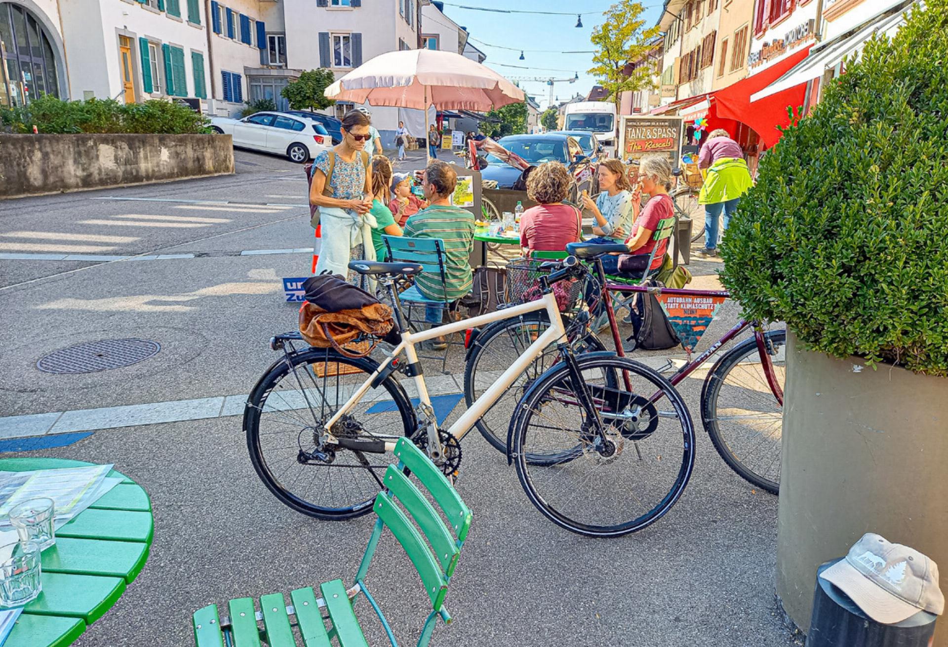 Entschleunigung in der Begegnungszone