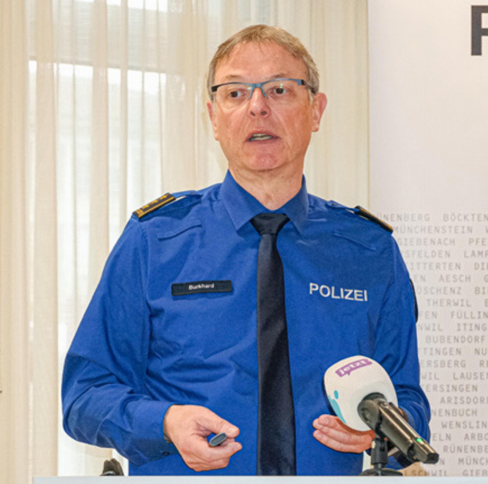 Mark Burkhard fordert mehr Personal für sein Polizeikorps. Bild Tobias Gfeller