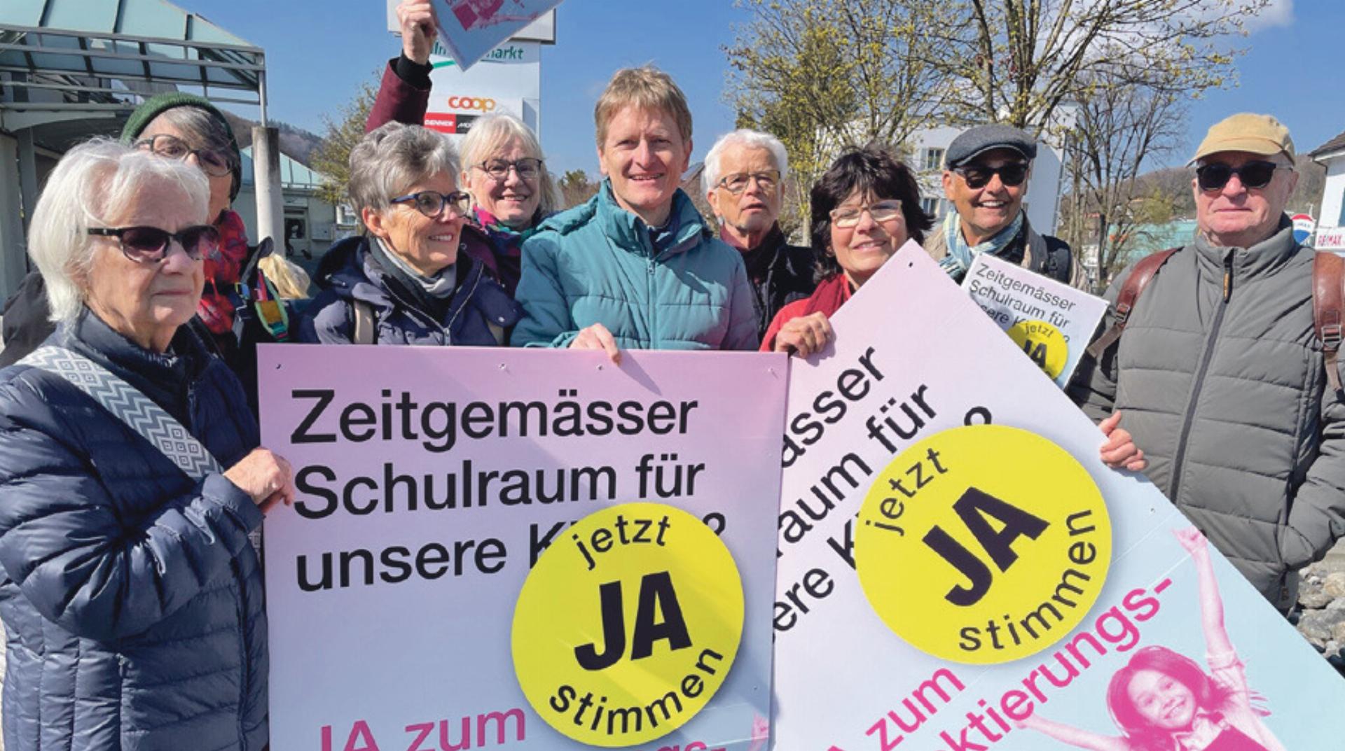 Ja zum Projektierungskredit Schulhaus Hofmatt - Das Bild wird blockiert. – Möglicherweise durch einen aktiven Adblocker.