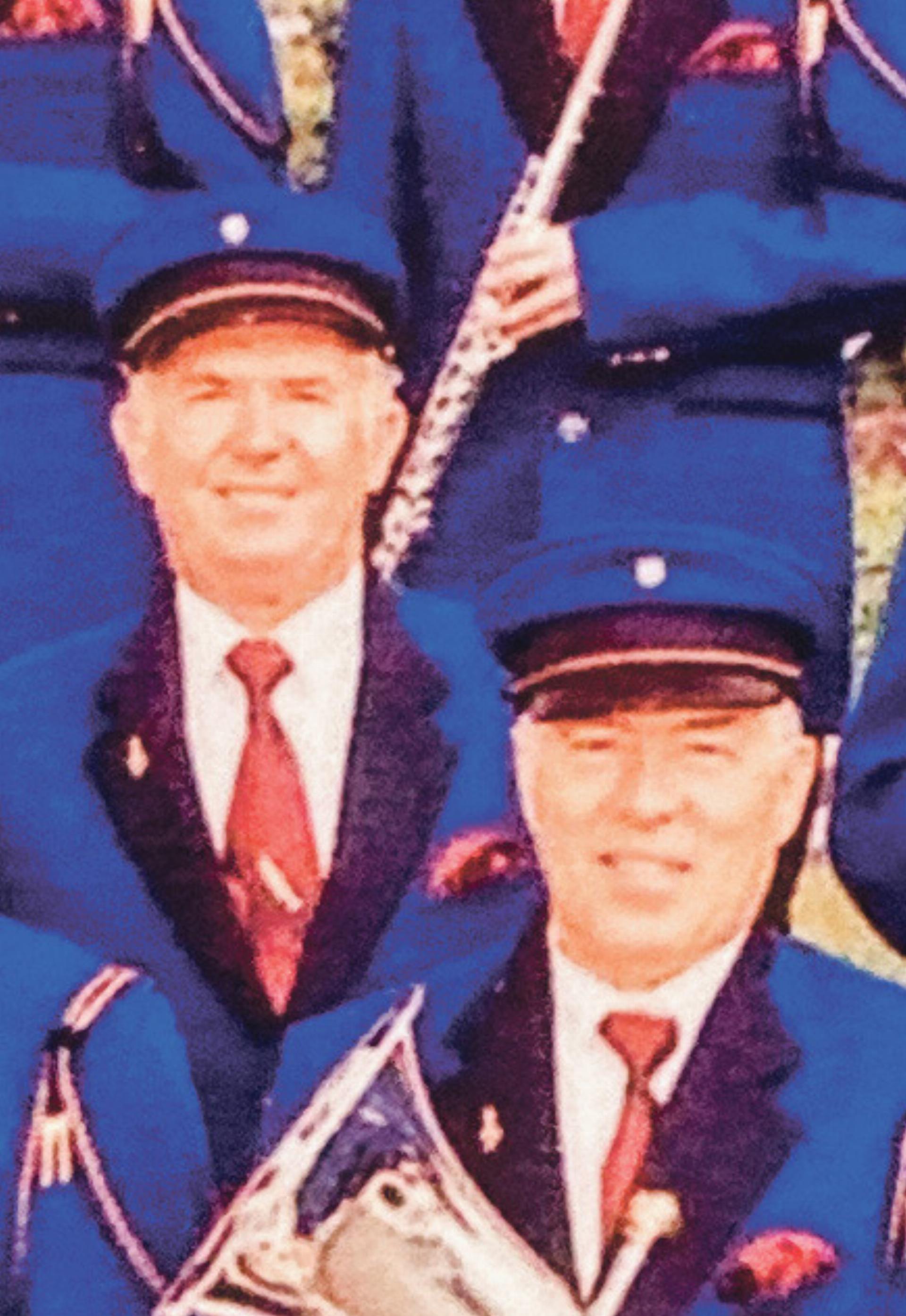 Ueli Rohrer und Hermann Waldner, Ehrenmitglieder im MV Oberdorf