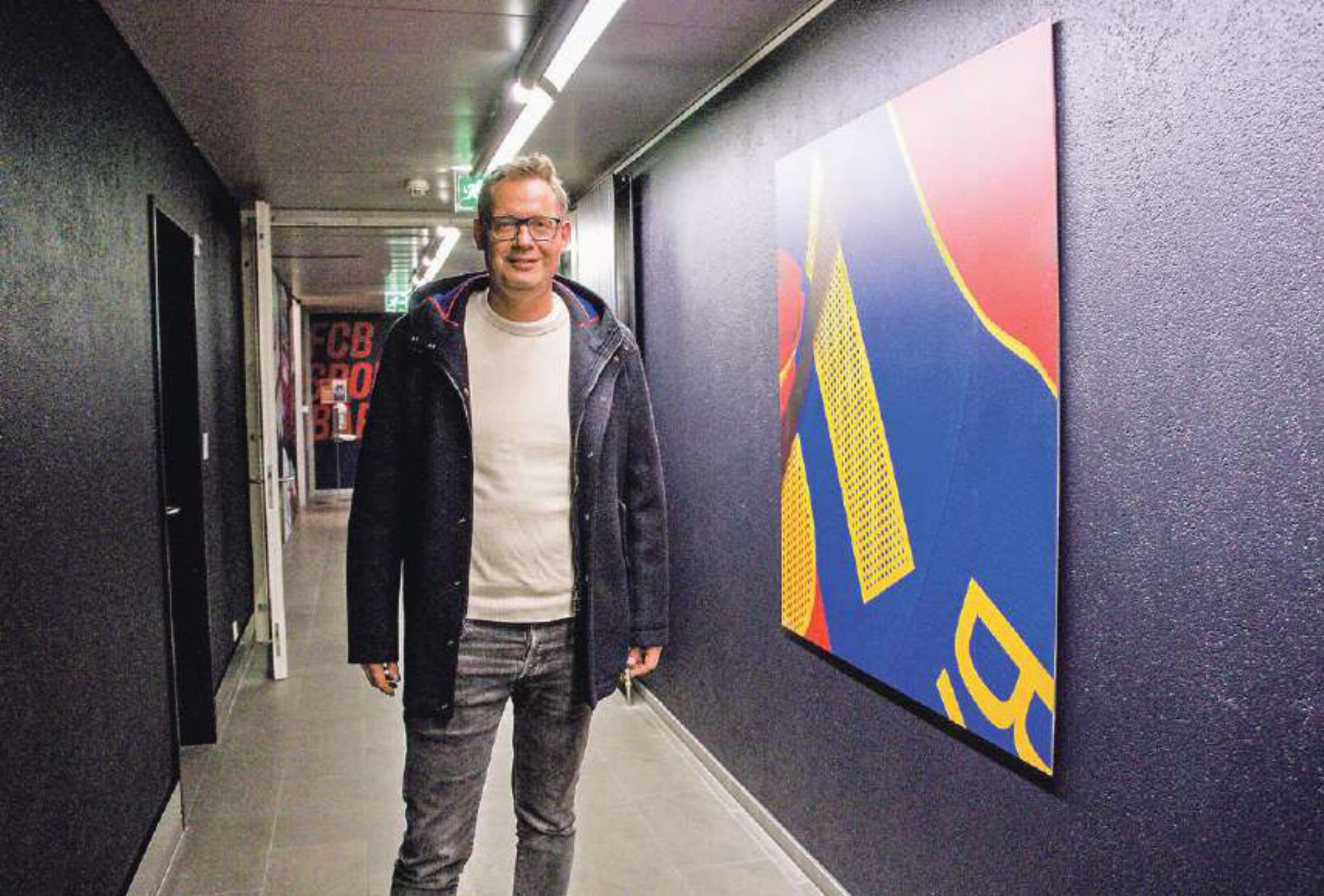 Seit 24 Jahren ist Michael Köhn als Stadionsprecher die Stimme des FC Basel. Bilder Roman Fries