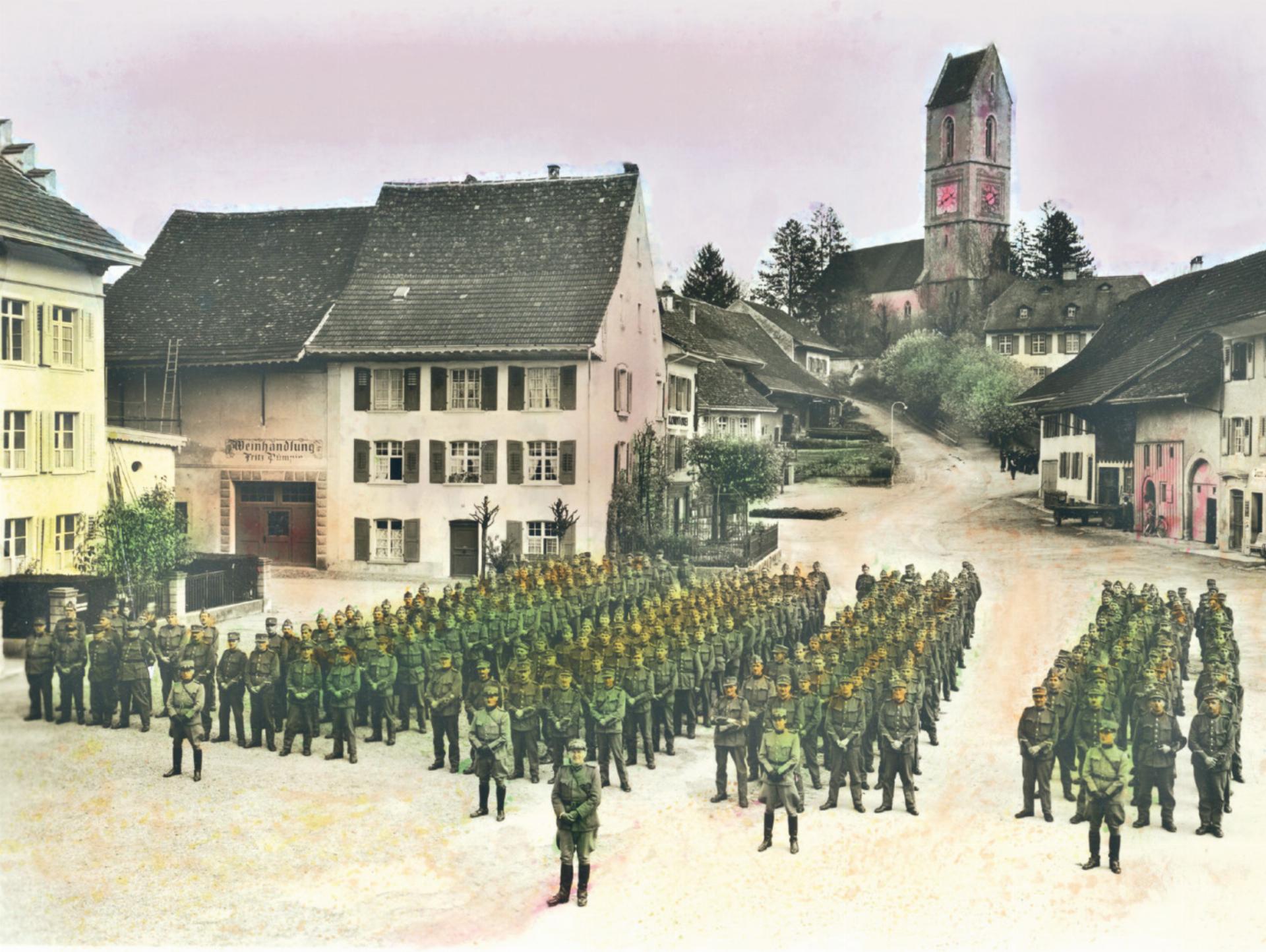 Gelterkinden 1944 - Das Bild wird blockiert. – Möglicherweise durch einen aktiven Adblocker.