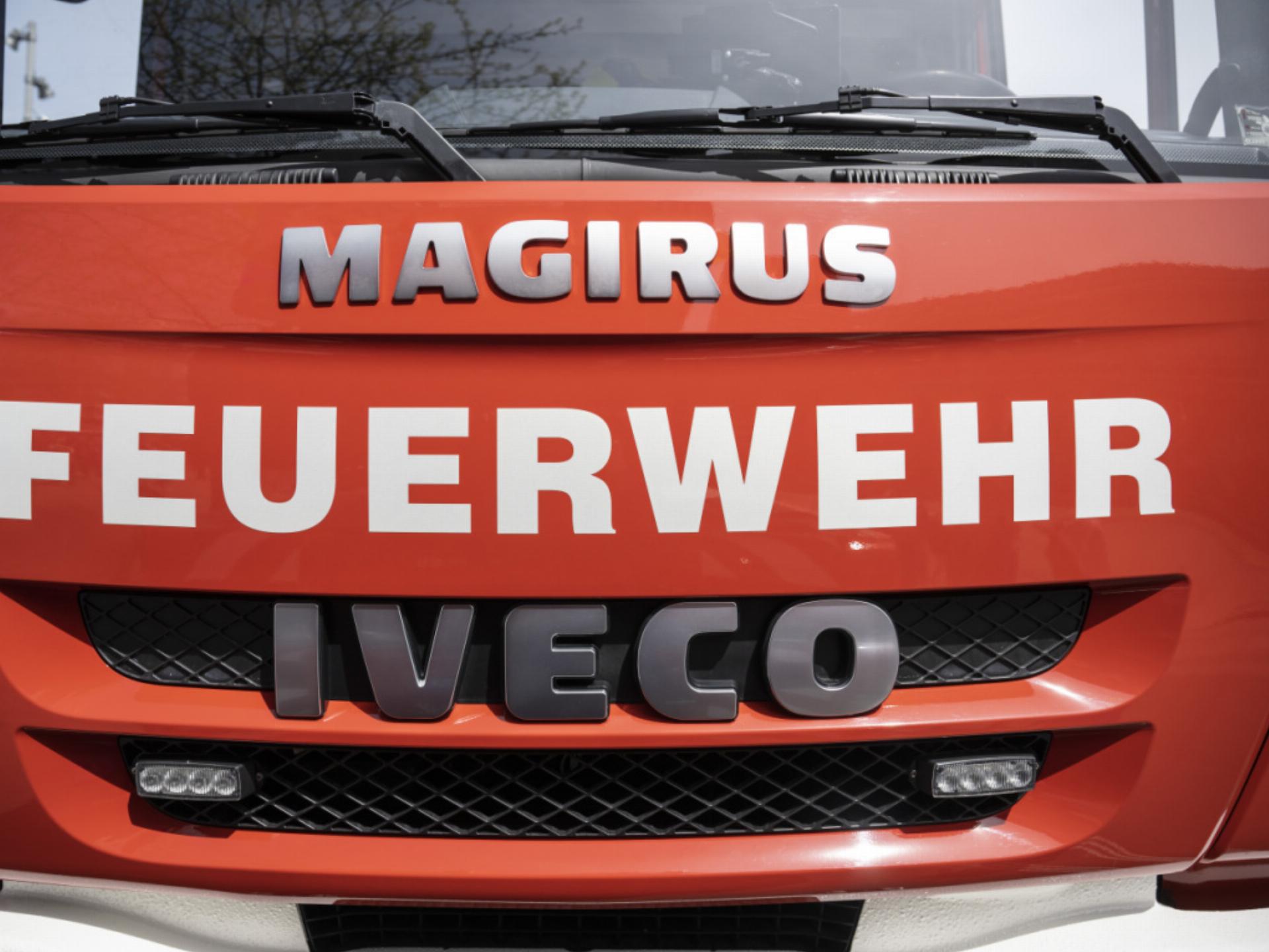 Scheune in Brand geraten