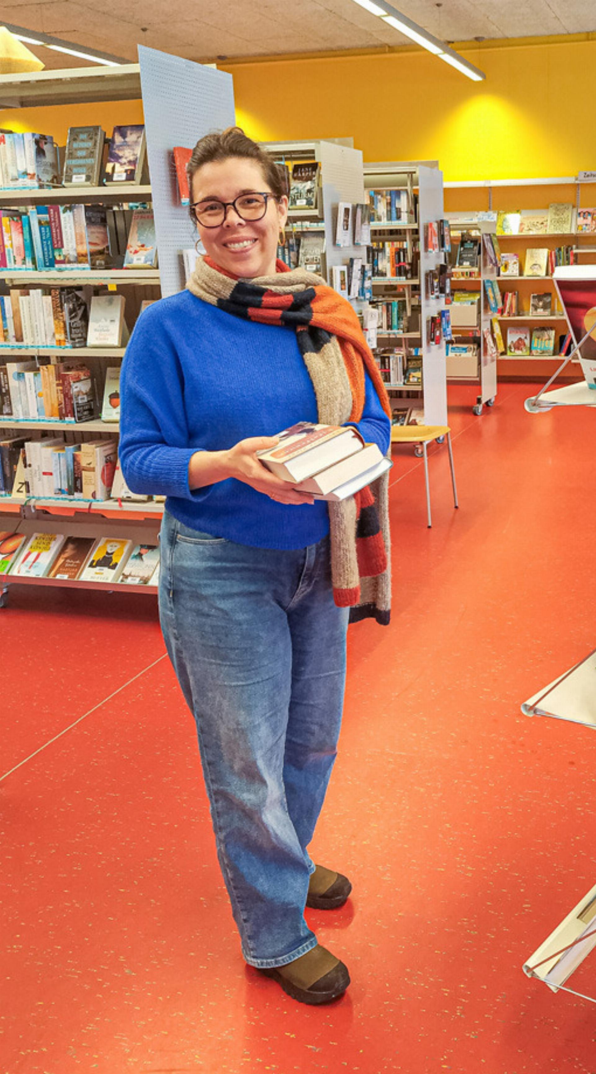 Rotstift auch bei der Bibliothek