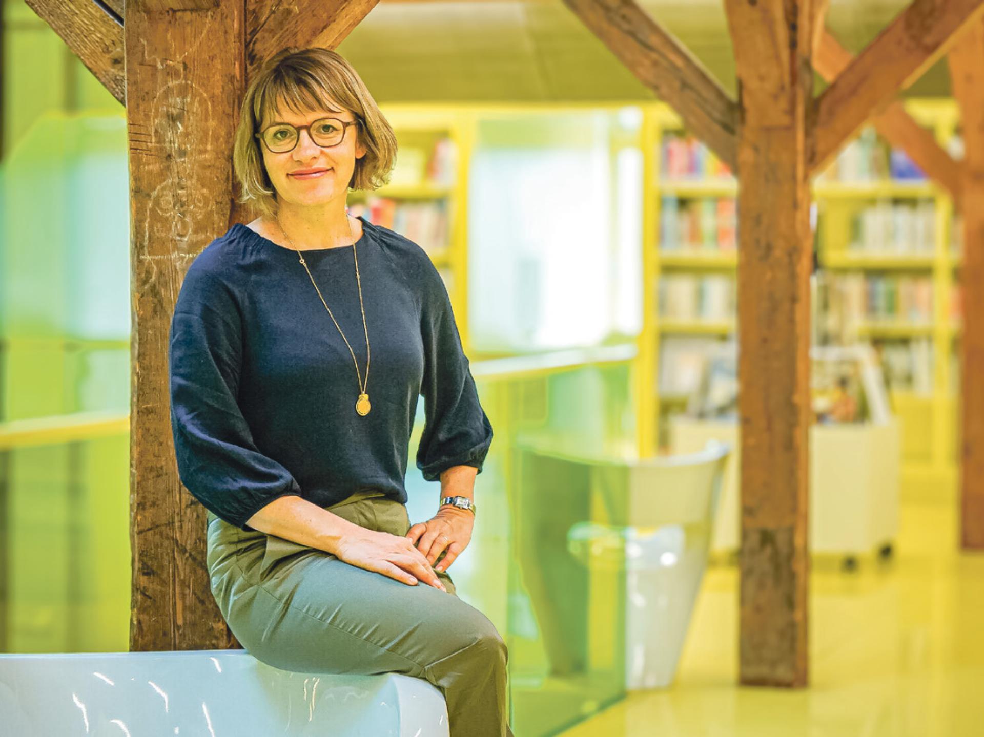 AUSGEFRAGT | SUSANNE WÄFLER-MÜLLER, LEITERIN DER KANTONSBIBLIOTHEK IN LIESTAL