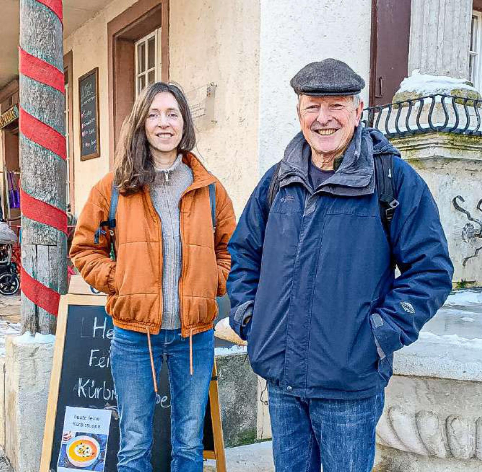 Mireia Casulleras und Thomas Amiet wollen ihre örtlichen Vereine zu einem grösseren Verbund zusammenschliessen. Bild André Frauchiger