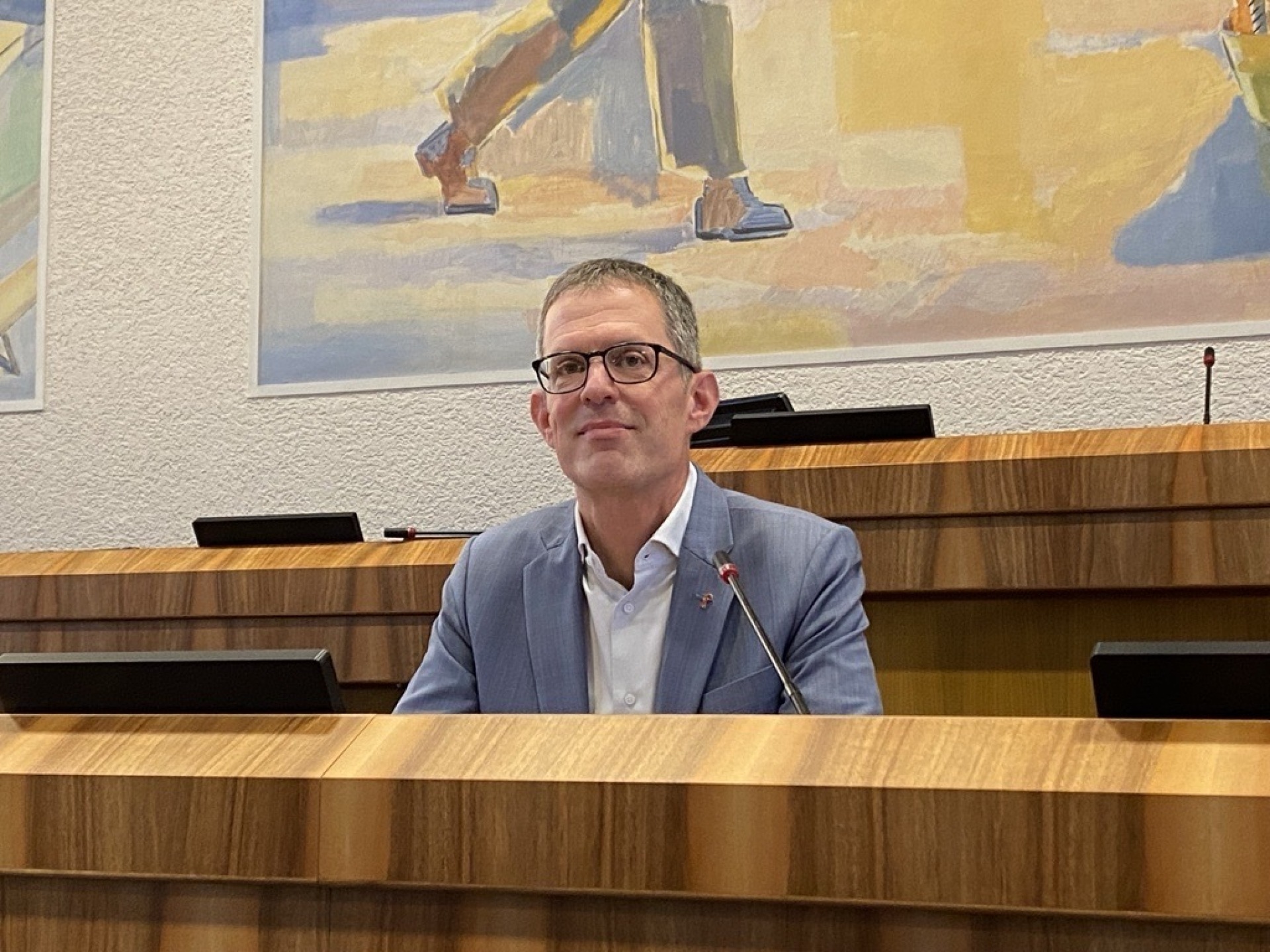 Markus Eigenmann ist der neue Regierungsrat - Das Bild wird blockiert. – Möglicherweise durch einen aktiven Adblocker.