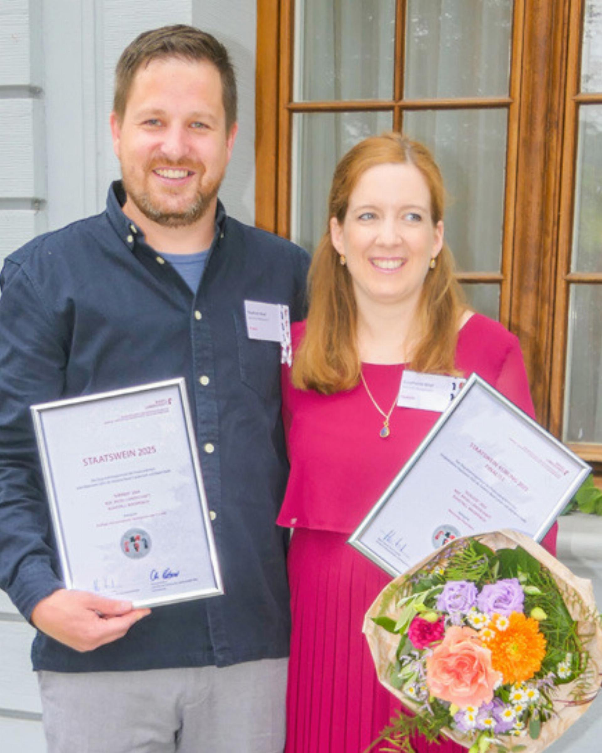 Wein aus Maisprach schafft es auf den Olymp