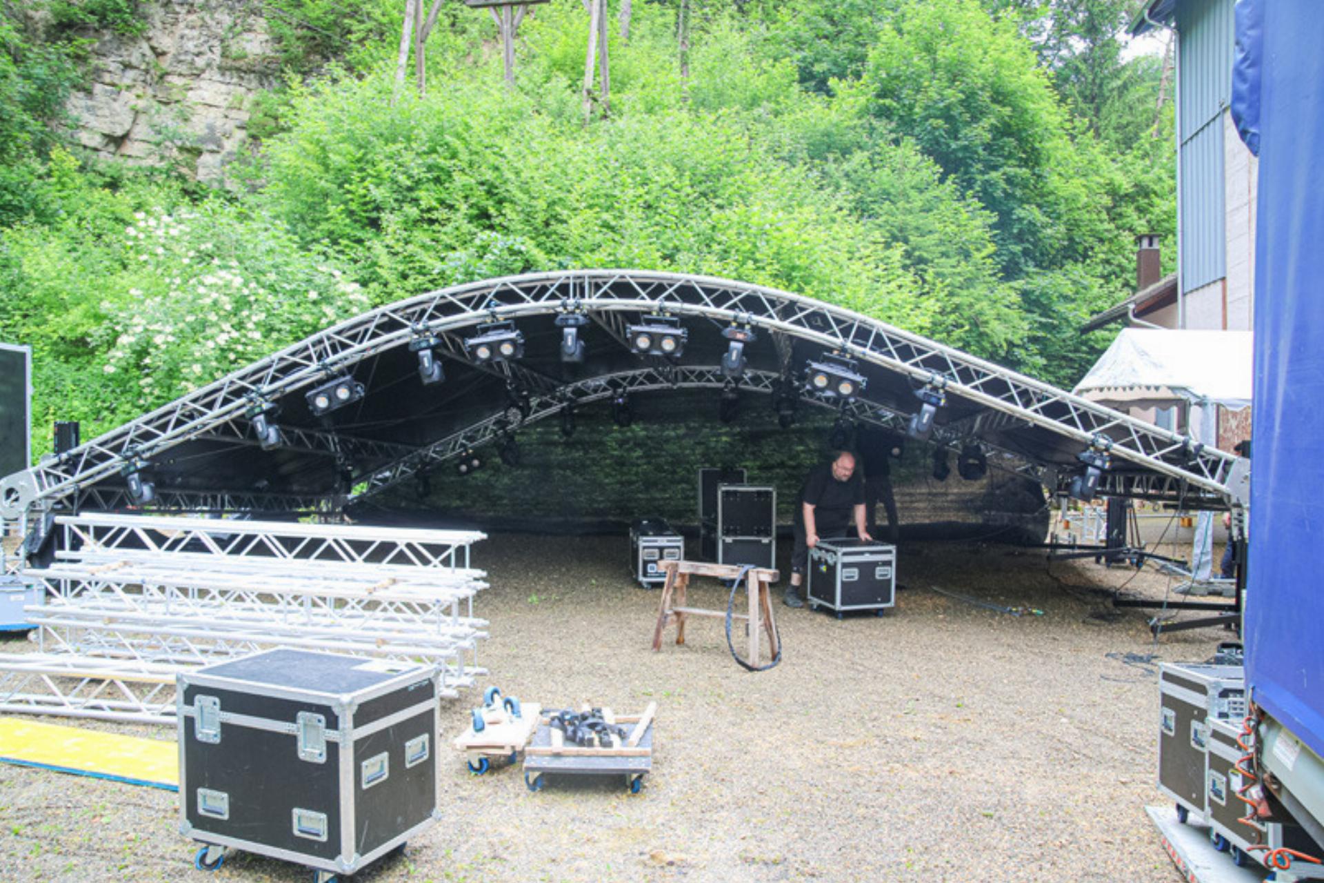 Die Rock-Bühne steht bald