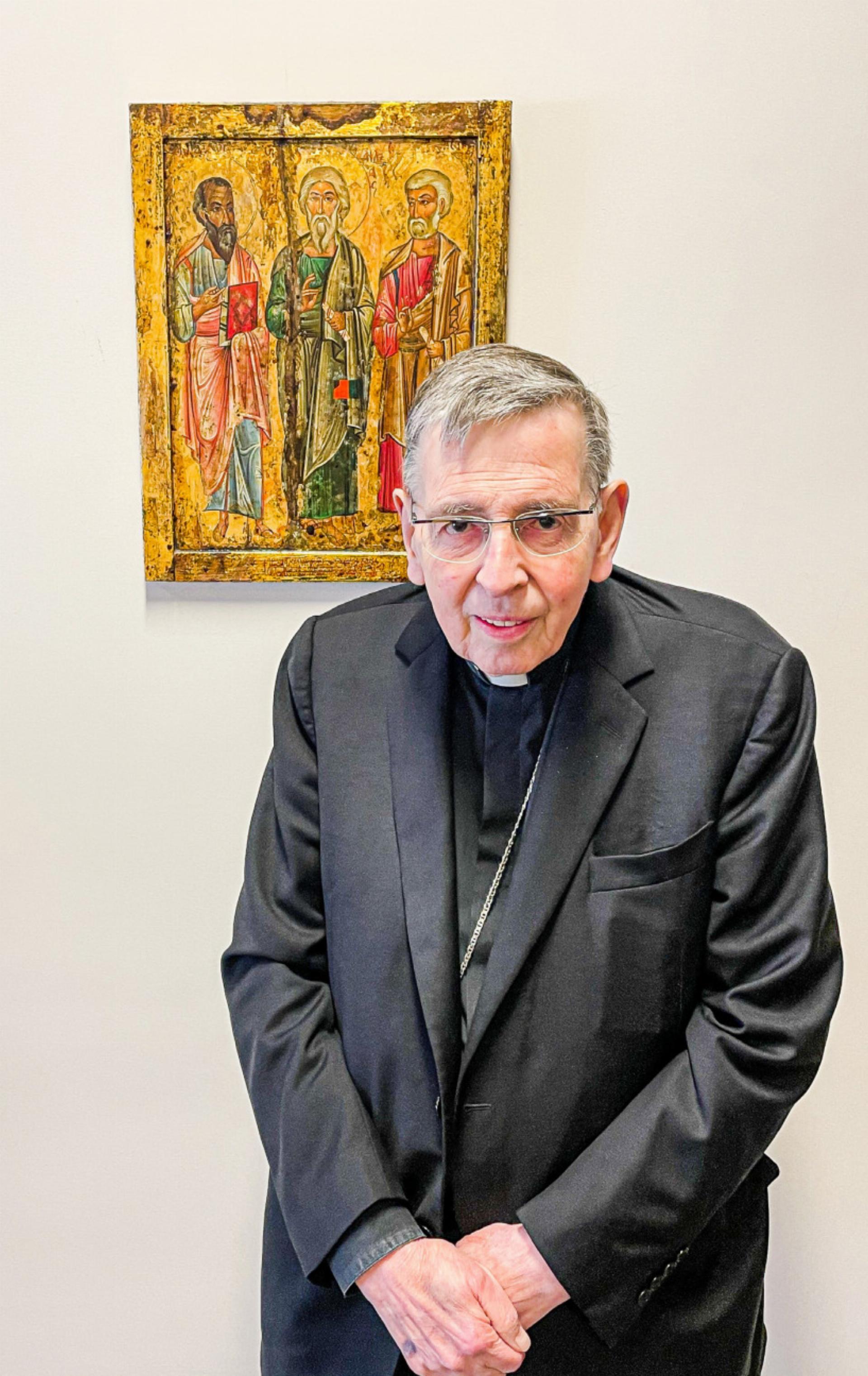 Ist besorgt über den Zustand des Christentums in Europa: Kurt Kardinal Koch in Rom. Bild Thomas Immoos
