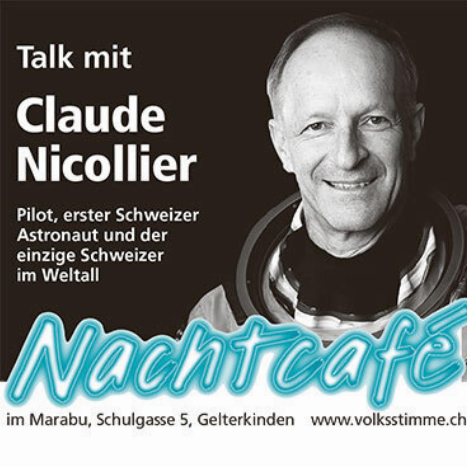 Claude Nicollier im Nachtcafé - Das Bild wird blockiert. – Möglicherweise durch einen aktiven Adblocker.
