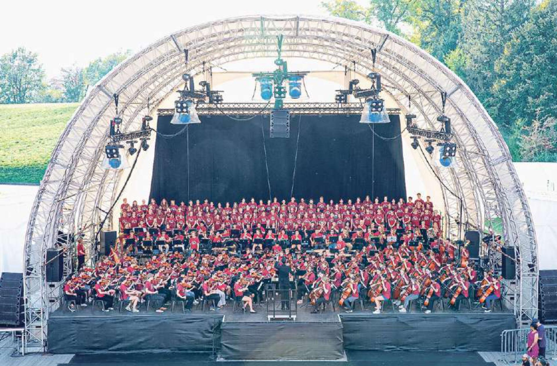Das Jugendsinfonieorchester Oberbaselbiet ist fester Bestandteil der Musikschule. Bild zvg