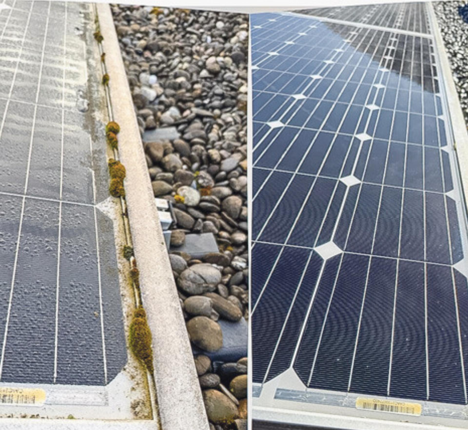 Saubere Solarmodule für das volle Potenzial - Das Bild wird blockiert. – Möglicherweise durch einen aktiven Adblocker.