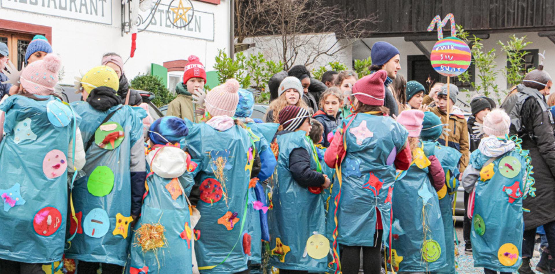 Kunterbunter Auftakt zur Fasnacht
