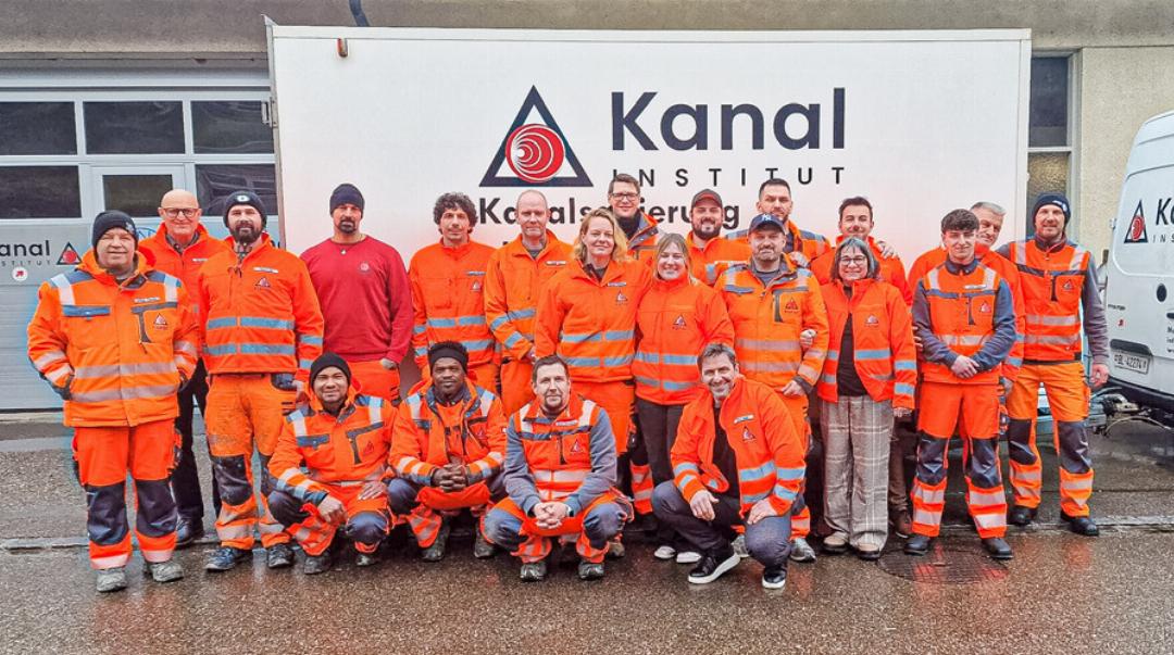 Das Team der Kanal-Institut AG umfasst mehr als 20 Personen. Das Team der Kanal-Institut AG umfasst mehr als 20 Personen.