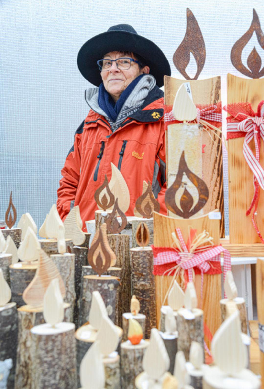 Elsbeth Ulmanns Produkte bringen Festtagsstimmung ins traute Heim. Elsbeth Ulmanns Produkte bringen Festtagsstimmung ins traute Heim.