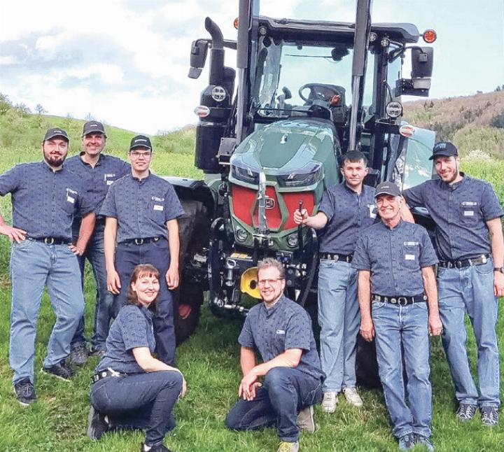 Für Sie da: Team Recher Landmaschinen, Bild zvg