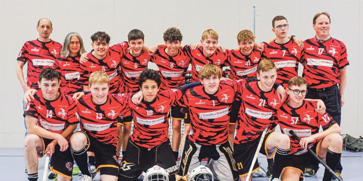 Die Junioren A der «Wild Dogs Sissach» haben eine starke Meisterschaft gezeigt und sich damit für die Schweizermeisterschaft qualifiziert.
Bild zvg