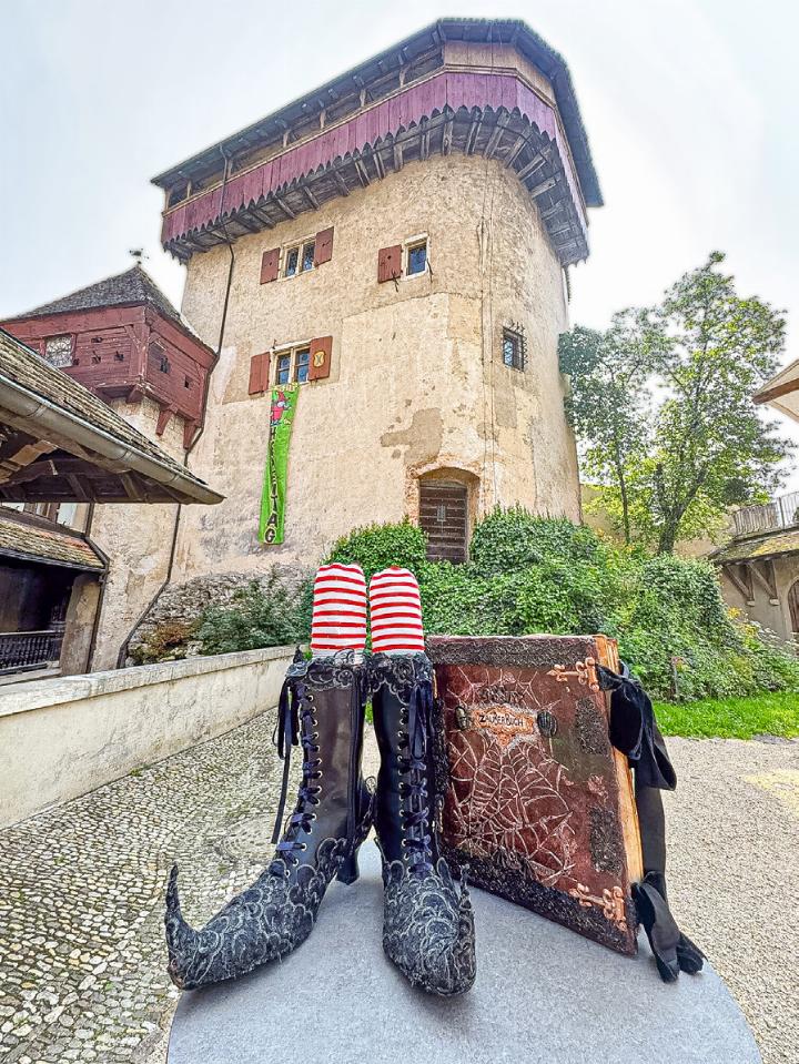 Wer morgen den «Wildenstein» besucht, kann sich auf ein zum Anlass passend dekoriertes Schloss freuen. Bild zvg