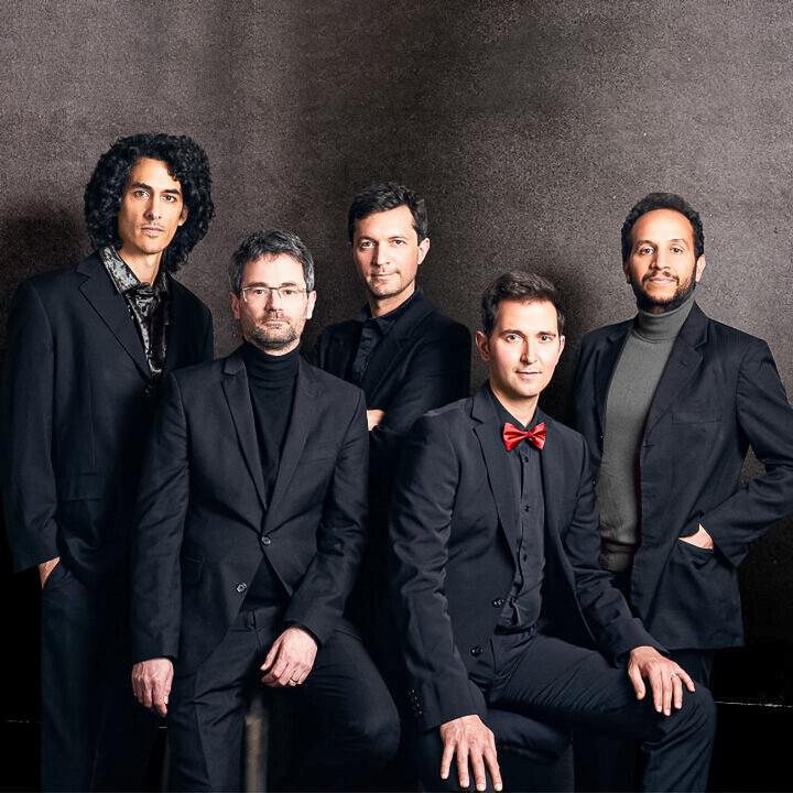 Fünf Mitglieder des Ensembles «Thélème».
Bild zvg