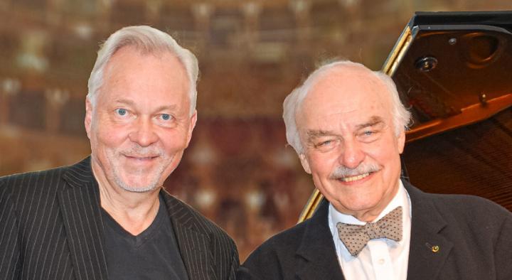 Charles Brauer (rechts) und Günther Brackmann haben beide jahrzehntelange Bühnenerfahrung. Bilder zvg