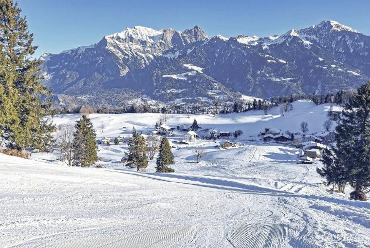 Daniel Häfl iger aus Wenslingen verbrachte seine Skiferien in St. Margrethenberg im Kanton St. Gallen. Wir danken ihm für seinen «Geheimtipp».