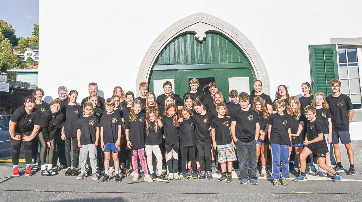 Die Kinder und Jugendlichen erlebten ein abwechslungsreiches Programm.
Bild zvg