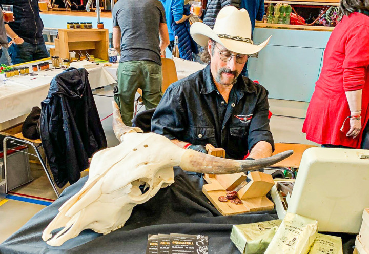 Auch die Cowboy-Kultur traf man am Männermarkt an. Bilder André Frauchiger