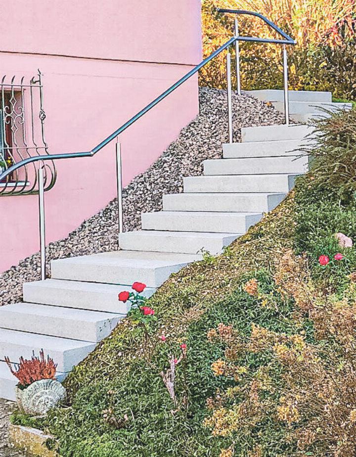 Moderne Handläufe sind mehr als nur eine Ergänzung zur Treppe. Bild zvg
