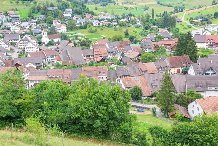 Das sogenannte Ringdorf in Rothenfluh ist im Baselbiet einzigartig. Bild Christian Horisberger